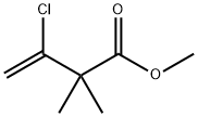 3-CHLORO-2,2-DIMETHYL-BUT-3-ENOIC ACID METHYL ESTER Struktur