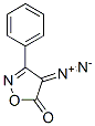 4-Diazo-3-phenylisoxazol-5(4H)-one Struktur