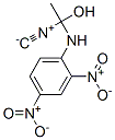 1-[(2,4-Dinitrophenyl)amino]-1-isocyanoethanol Struktur