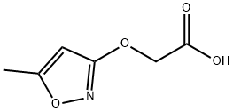 Acetic acid, [(5-methyl-3-isoxazolyl)oxy]- (9CI) Struktur