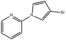 2-(3-BROMO-1H-PYRROL-1-YL)PYRIDINE Struktur