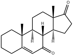 androst-5-ene-7,17-dione Struktur