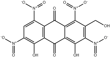 4,5-dihydroxy-2-hydroxymethyl-1,3,6,8-tetranitroanthraquinone