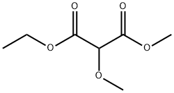 2-METHOXYPROPANDIOIC ACID ETHYL METHYL ESTER Struktur