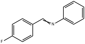 N-(4-FLUOROBENZYLIDENE)ANILINE Struktur