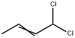 1,1-Dichloro-2-butene. Struktur