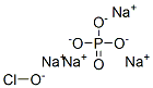 tetrasodium hypochlorite phosphate Struktur