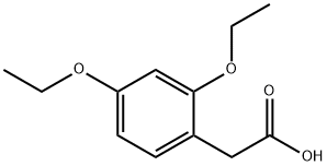 (2,4-DIETHOXYPHENYL)-ACETIC ACID Struktur