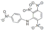 2,3,6-Trinitro-N-(4-nitrophenyl)benzenamine Struktur