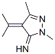 3H-Pyrazol-3-imine,  2,4-dihydro-2,5-dimethyl-4-(1-methylethylidene)- Struktur