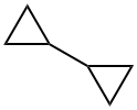 1,1'-Bicyclopropane Struktur