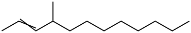 4-Methyl-2-dodecene Struktur