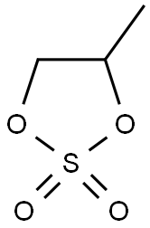 PROPANE 1,2-CYCLIC SULFATE Struktur