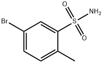 5-BROMO-2-METHYLBENZENESULFONAMIDE Struktur