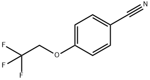 4-(2,2,2-TRIFLUOROETHOXY)BENZONITRILE Struktur