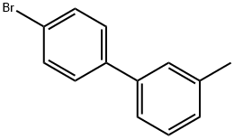 4'-Bromo-3-methylbiphenyl Struktur