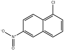 1-Chloro-6-nitronaphthalene Struktur