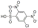 5-chloro-2,4-dinitrobenzenesulphonic acid Struktur