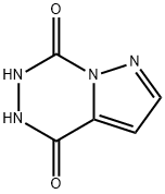 Pyrazolo[1,5-d][1,2,4]triazine-4,7-dione,  5,6-dihydro- Struktur