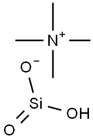 TETRAMETHYLAMMONIUMSILICATE Struktur