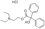 alpha-Hydroxy-alpha-phenylben-zolessigs?ure-2-(diethylamino)-ethylester-hydrochlorid