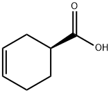 (S)-(-)-3-CYCLOHEXENECARBOXYLIC ACID Structure