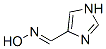1H-Imidazole-4-carboxaldehyde,oxime(9CI) Struktur