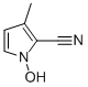 1H-Pyrrole-2-carbonitrile,1-hydroxy-3-methyl-(9CI) Struktur