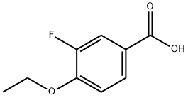 4-ethoxy-3-fluorobenzoic acid Struktur