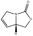 1H,3H-Pyrrolo[1,2-c]oxazol-3-one,5,7a-dihydro-,(7aS)-(9CI) Struktur