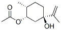 (1R-(1Alpha,3beta,4beta))-1-isopropenyl-4-methyl-1,3-cyclohexanediol 3 -acetate Struktur