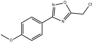 5-(CHLOROMETHYL)-3-(4-METHOXYPHENYL)-1,2,4-OXADIAZOLE Struktur