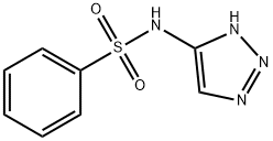 Benzenesulfonamide, N-1H-1,2,3-triazol-4-yl- (9CI) Struktur