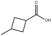 3-methylcyclobutane-1-carboxylic acid Struktur