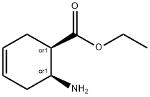 CIS-6-AMINO-CYCLOHEX-3-ENECARBOXYLIC ACID ETHYL ESTER Struktur