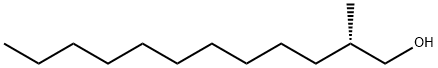 (S)-(-)-2-METHYL-1-DODECANOL Struktur