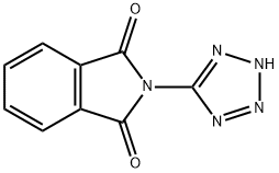 N-(1H-tetrazol-5-yl)phthalimide Struktur