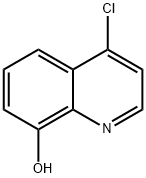 4-CHLORO-8-HYDROXYQUINOLINE Struktur