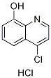 4-Chloroquinolin-8-ol hydrochloride Struktur