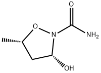 2-Isoxazolidinecarboxamide,3-hydroxy-5-methyl-,cis-(9CI) Struktur