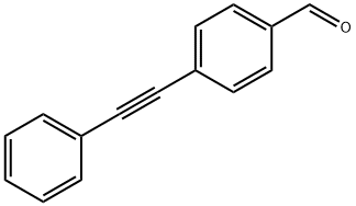 4-(2-PHENYLETH-1-YNYL)BENZALDEHYDE Struktur