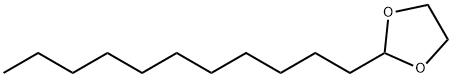 2-undecyl-1,3-dioxolane Struktur