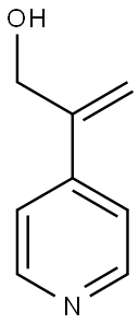 2-(4-PYRIDYL) ALLYL ALCOHOL Struktur