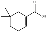 1-Cyclohexene-1-carboxylic acid, 5,5-dimethyl- (9CI) Struktur