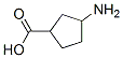 3-aminocyclopentane-1-carboxylic acid Struktur