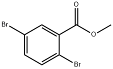 Methyl 2,5-dibromobenzoate Structure