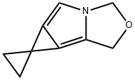 Spiro[cyclopropane-1,6(1H)-[3H]cyclopropa[3,4]pyrrolo[1,2-c]oxazole] (9CI) Struktur