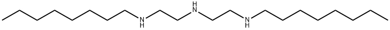 N-オクチル-N'-[2-(オクチルアミノ)エチル]エチレンジアミン 化學(xué)構(gòu)造式