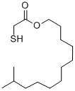 ACETIC ACID, MERCAPTO-, ISOTRIDECYLESTER Struktur