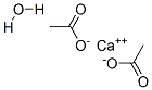 Calcium acetate monohydrate